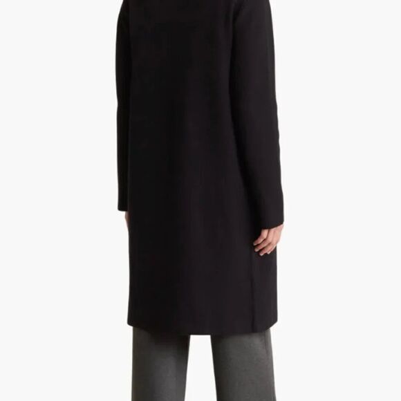 By Design Whitney Trench Coat Navy Coatigan Cardigan Blue M - Picture 2 of 4